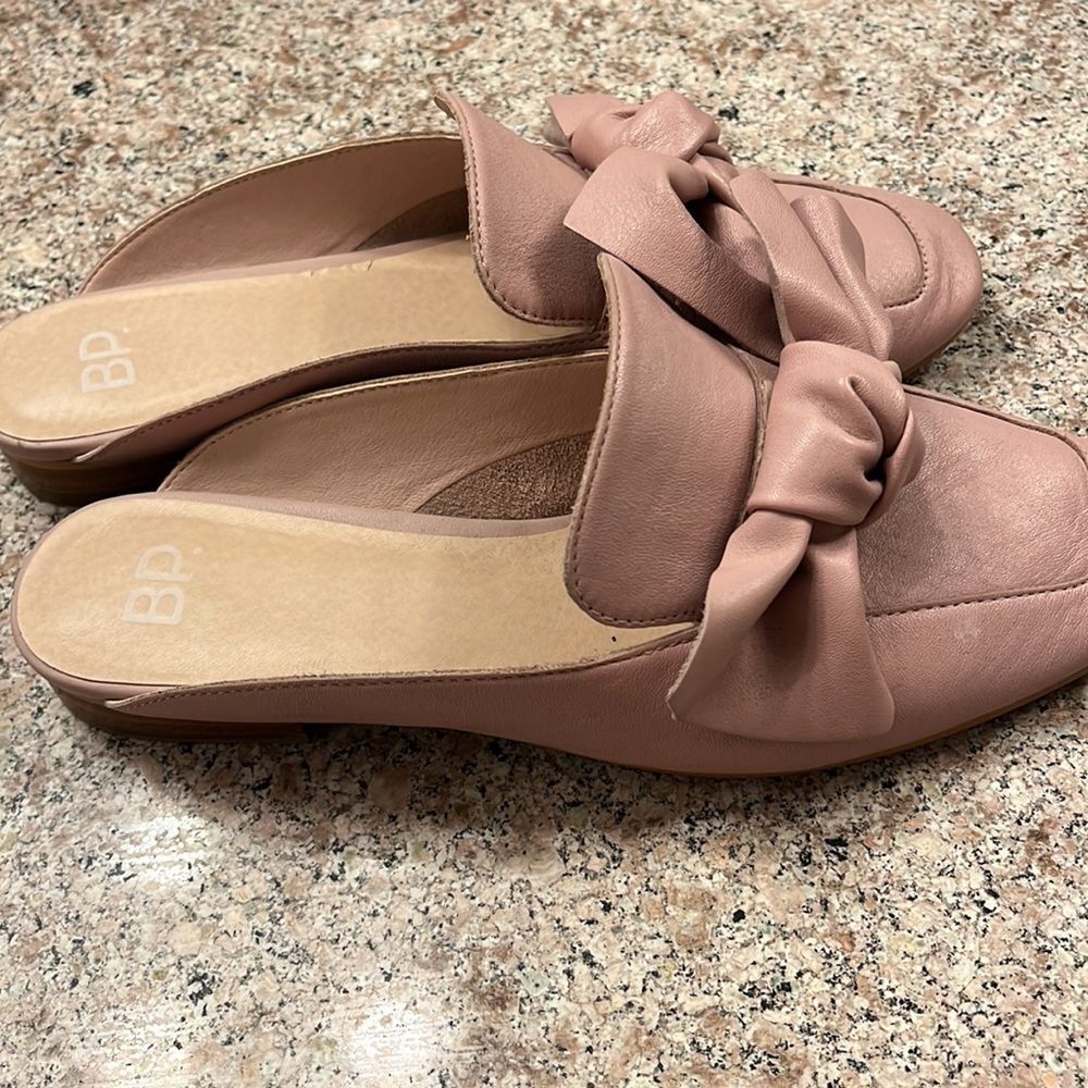 BP blush bow mules - Picture 3 of 4